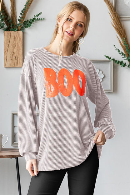 Sequin BOO Top