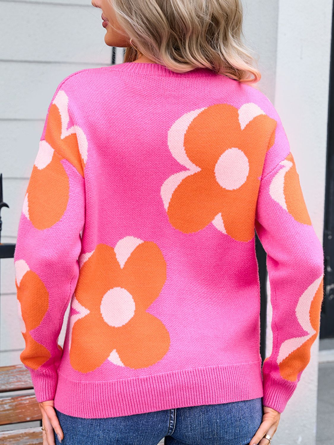 Finding Floral Sweater