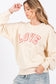 Love Sweatshirt - Ivory