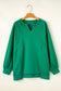 Plus Size Green Sweatshirt