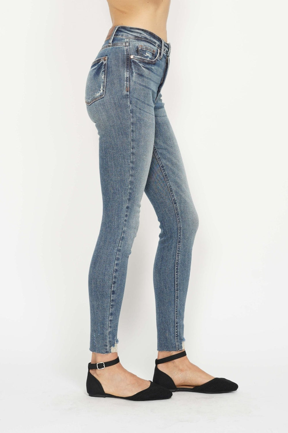 Judy Blue Vintage Wash Skinny Jeans