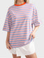 Oversized Stripe Top