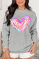 Colorful Heart Sweatshirt