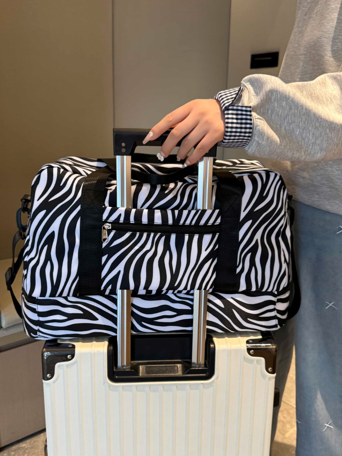 Animal Print Duffle Bag