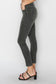 RISEN Black High Rise Ankle Skinny Jeans