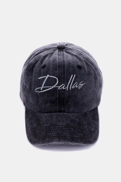 Zenana Baseball Cap - DALLAS