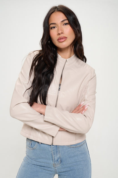 Statement Maker Jacket - Cream