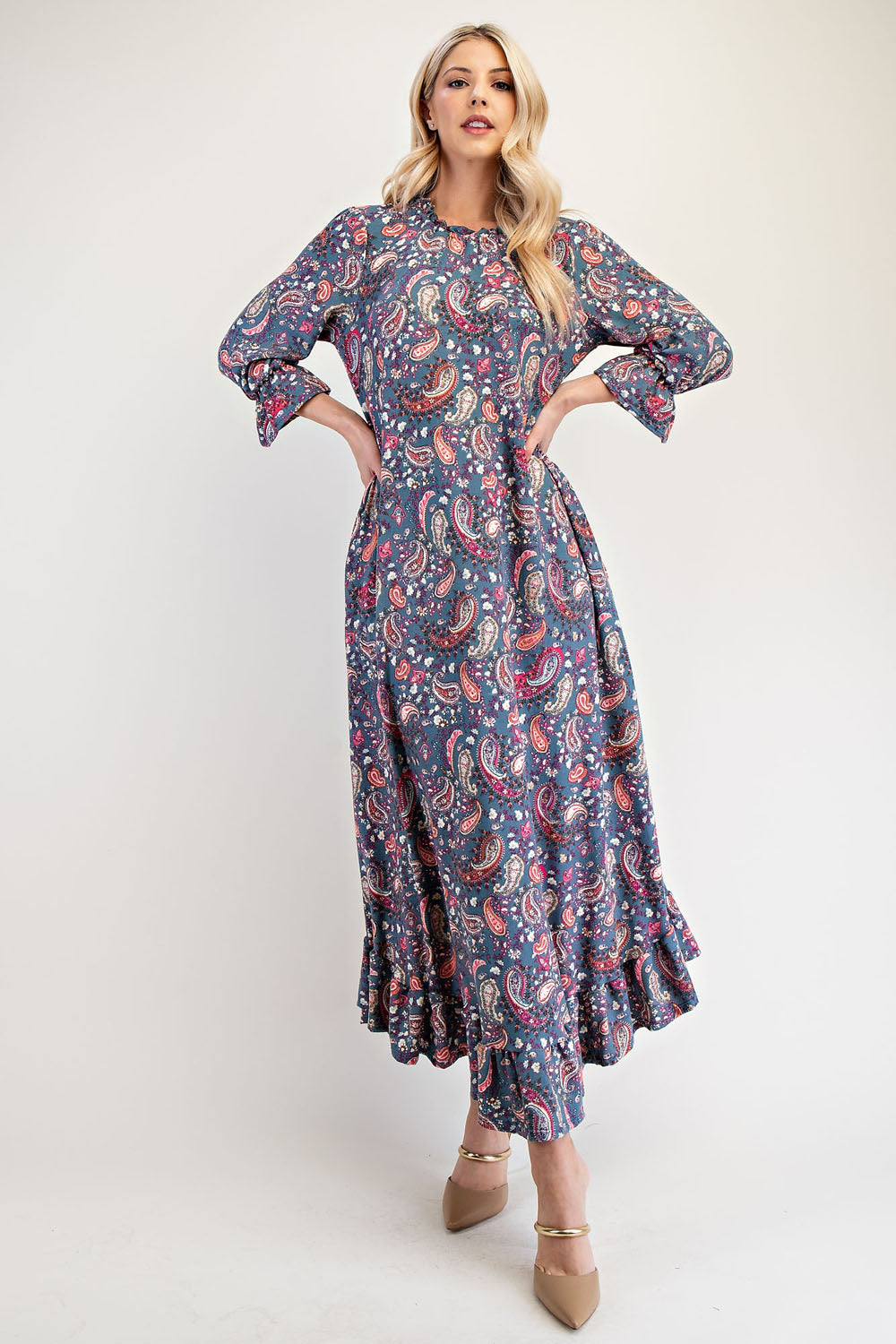 Iredale Dress - Navy