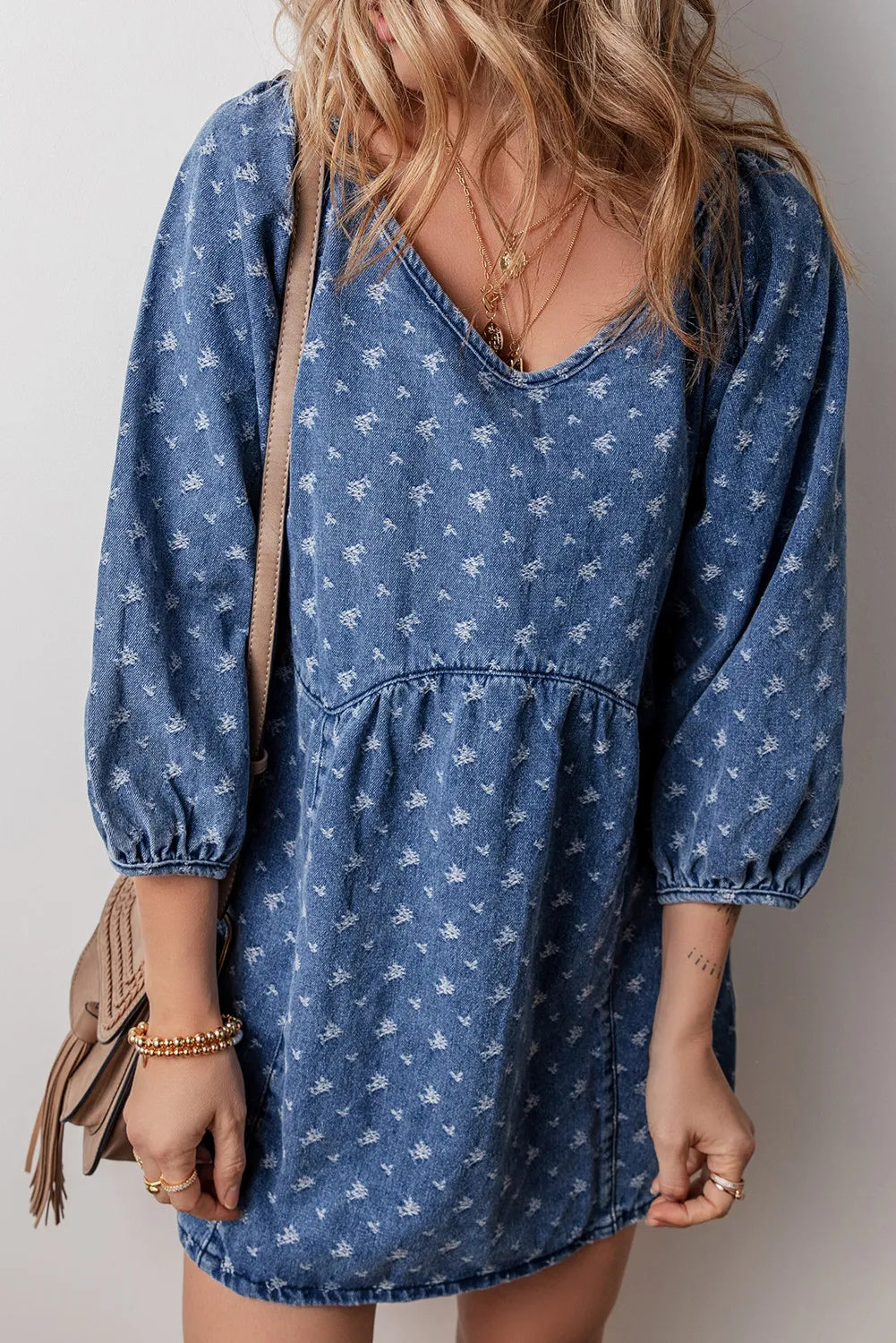 Next To You Denim Dress