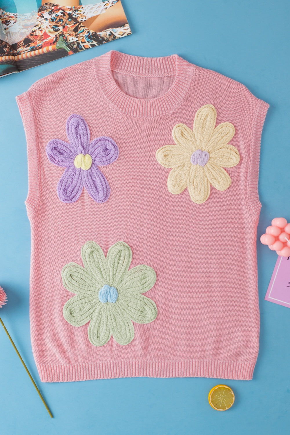 Pastel Blooms Top