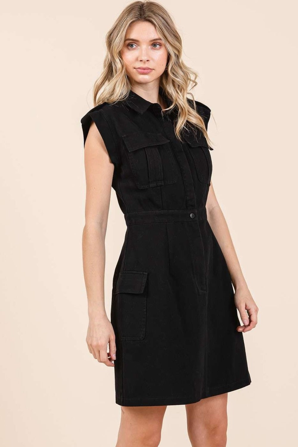 Cargo Cutie Dress - Black