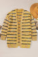 Gold Confetti Striped Cardigan