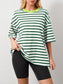 Oversized Stripe Top