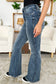 Judy Blue High Waist Tummy Control Flare Jeans - Dark Wash