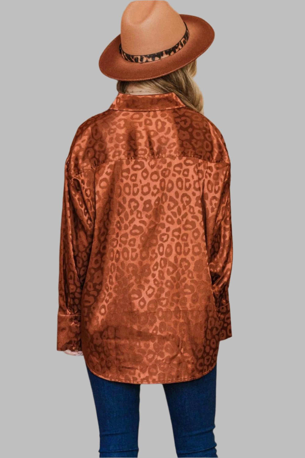 Lenox Leopard Top - Brown