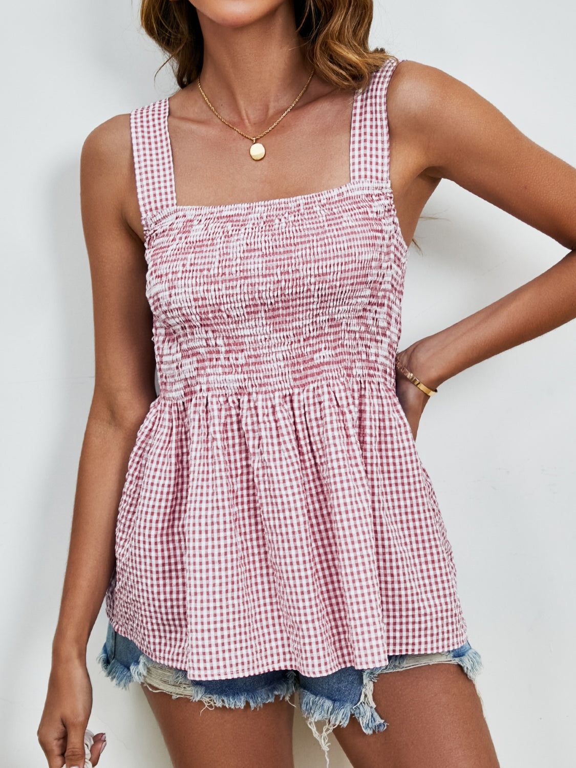 Gingham Cutie Top