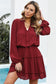 Burgundy Babe Dress