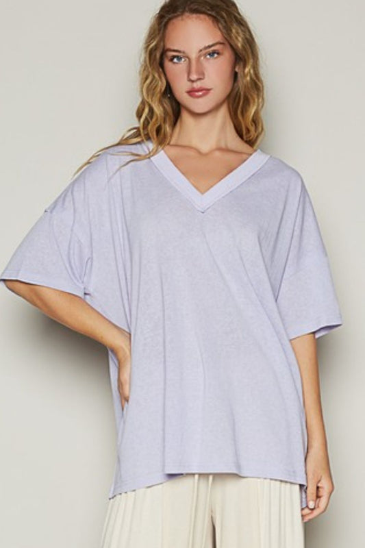 Time To Travel Top - Lilac