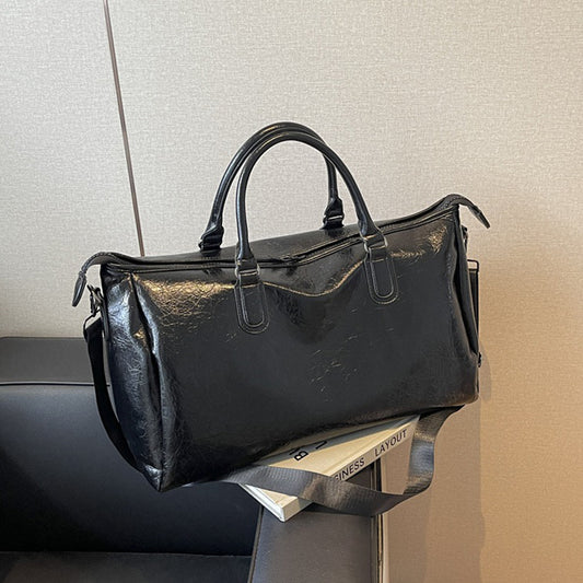 PU Leather Oversized Travel Bag