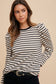 Midnight Stripes Top