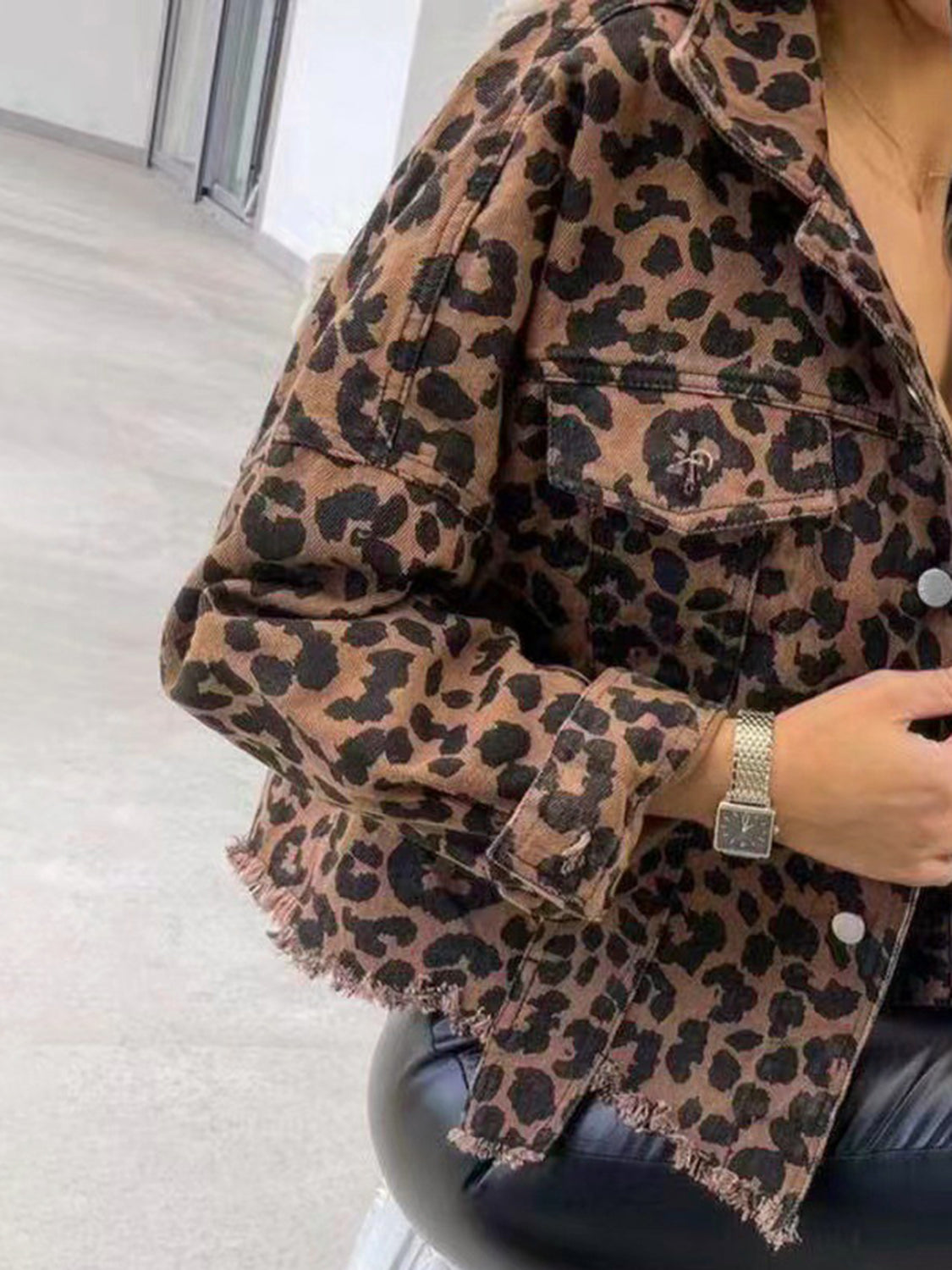 Knox Leopard Jacket