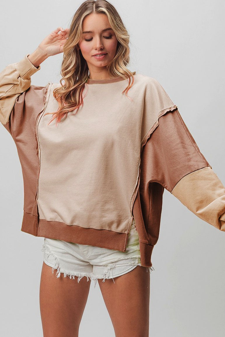 Corbin Sweatshirt - Taupe