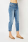 Judy Blue Cuffed Slim Jeans