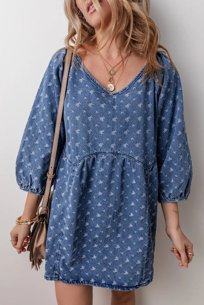 Next To You Denim Dress