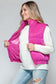 Get Puffy With It Vest - Hot Pink