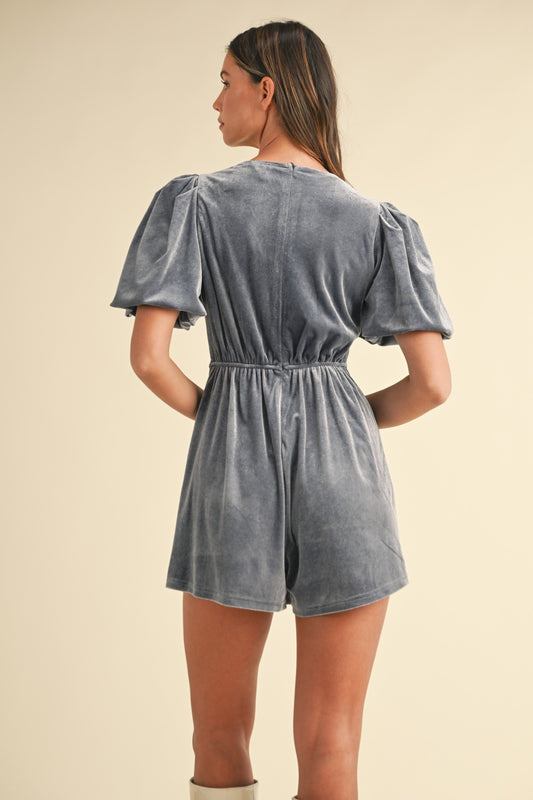 Velvet Nights Romper