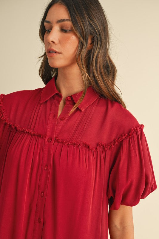 Harriet Dress - Red