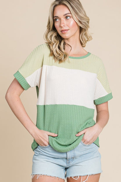 Green Multi Top