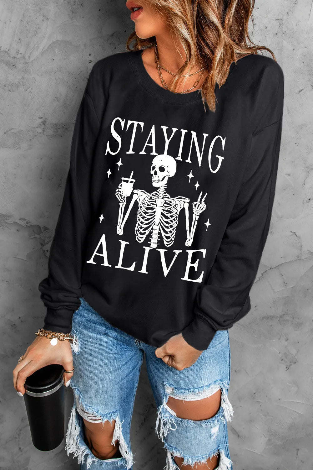 Staying Alive Sweatshirt