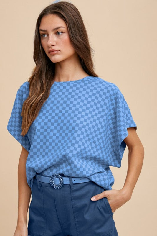 Block It Out Top - Blue