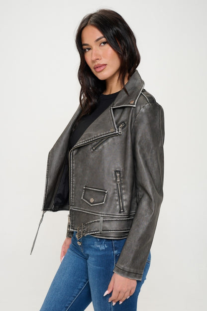 Biker Jacket - Black