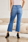 RFM Cropped Tummy Control High Waist Jeans - Medium Wash