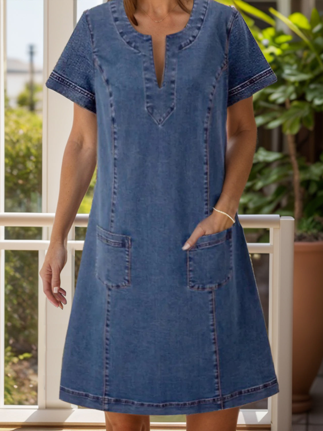 Carmen Denim Dress