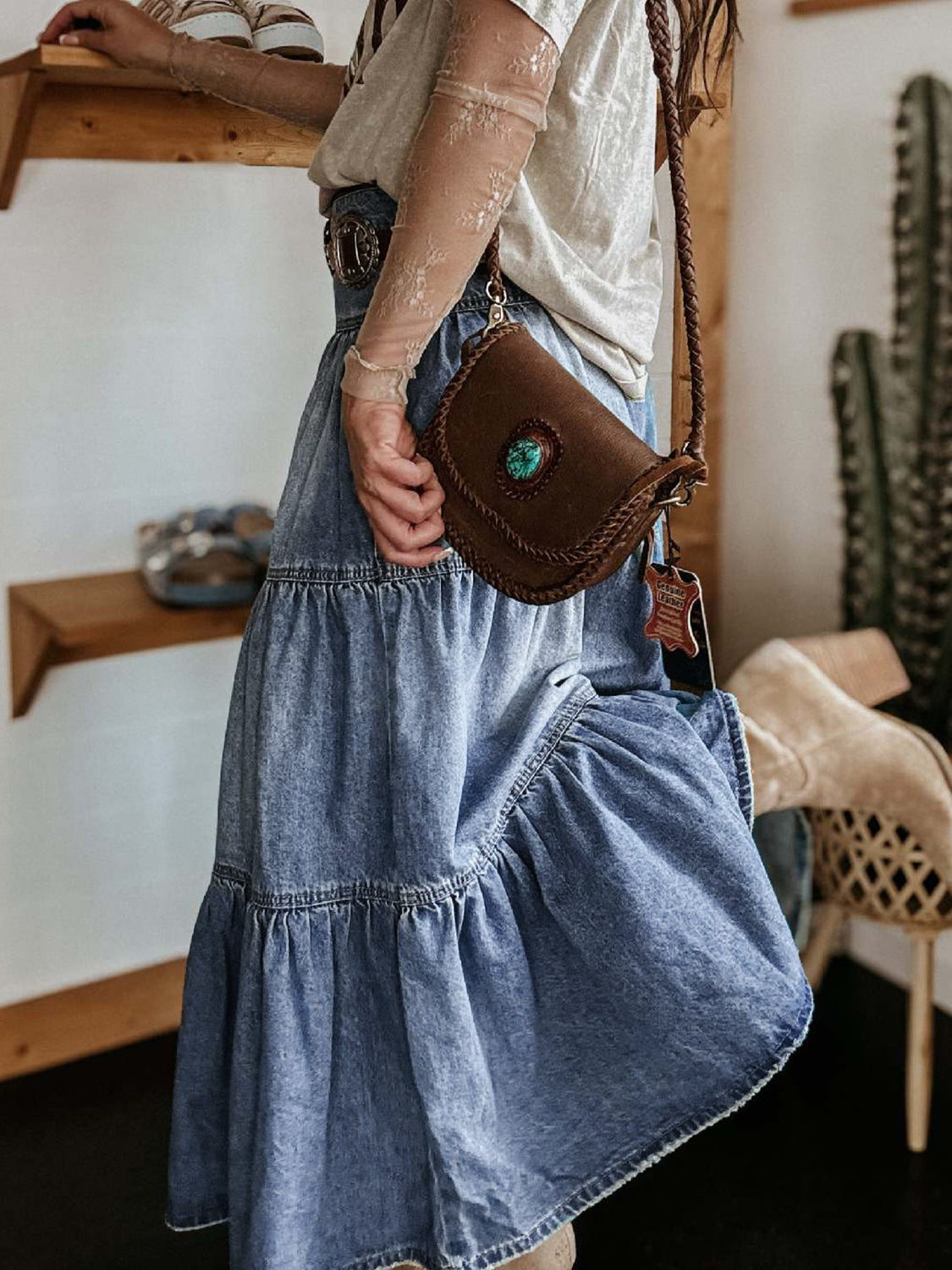 Alston Denim Skirt