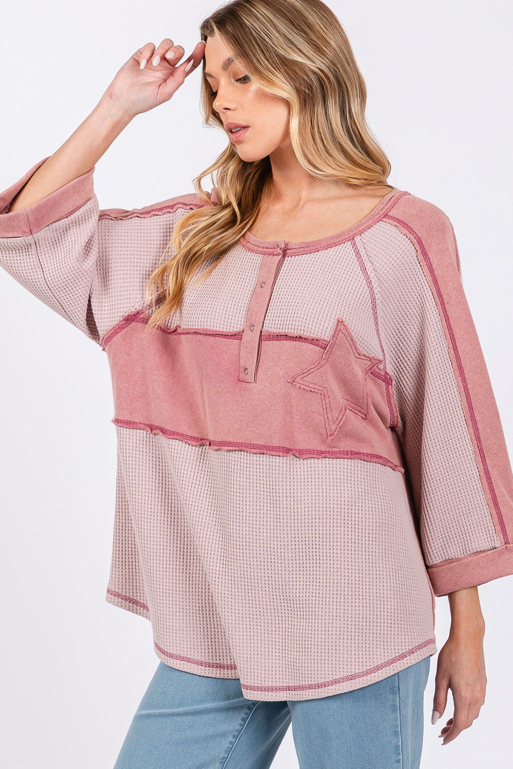 Mauve Star Top