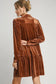 Umgee Copper Textured Dress