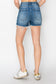 RISEN High Rise Distressed Denim Shorts