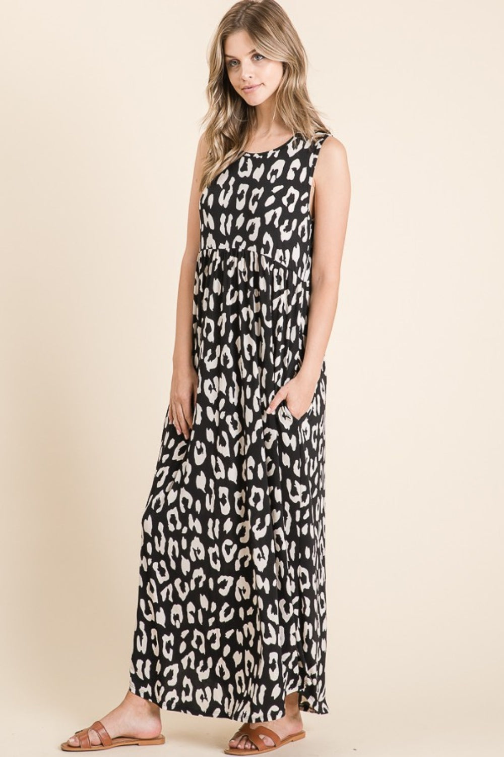 Liza Leopard Dress