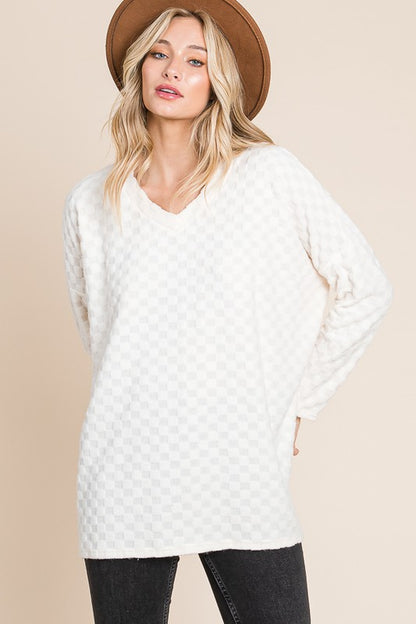 Lelland Top - White