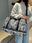 Animal Print Duffle Bag