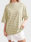 Oversized Stripe Top