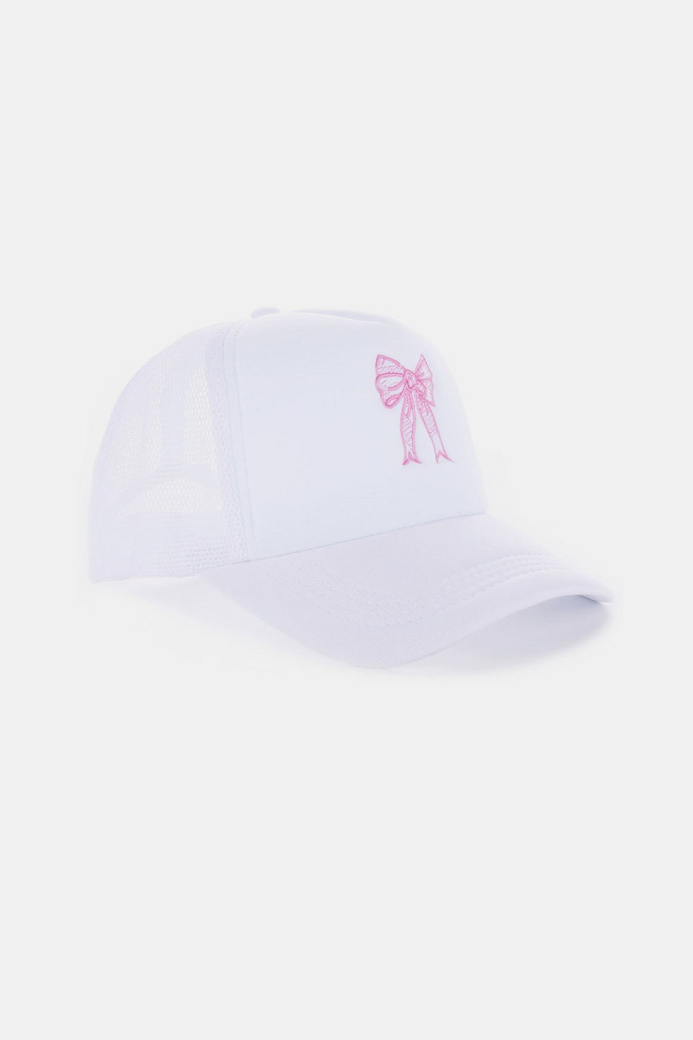 Zenana Bow Embroidery Trucker Hat