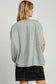 Umgee Batwing Sleeve Top - Gray