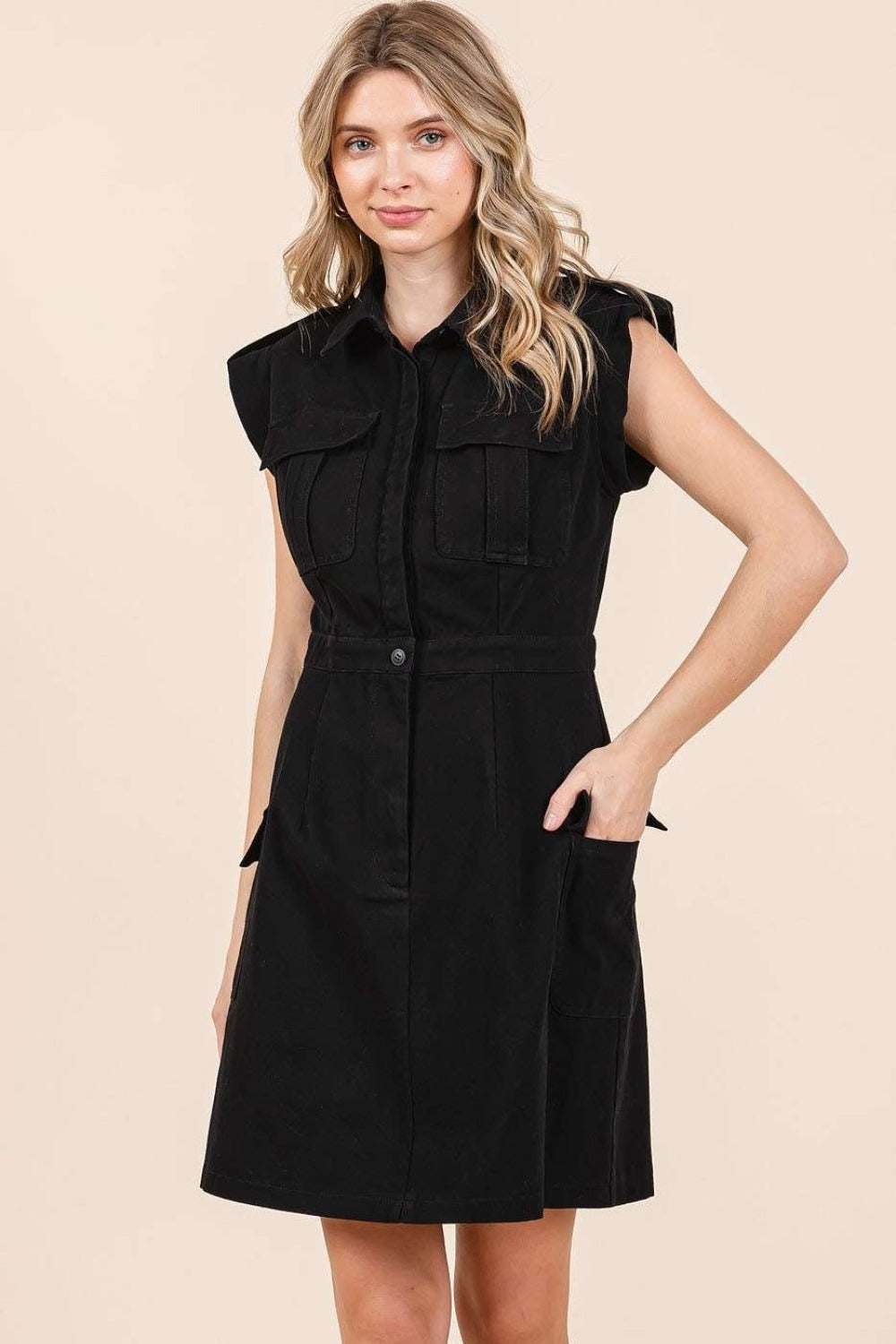 Cargo Cutie Dress - Black