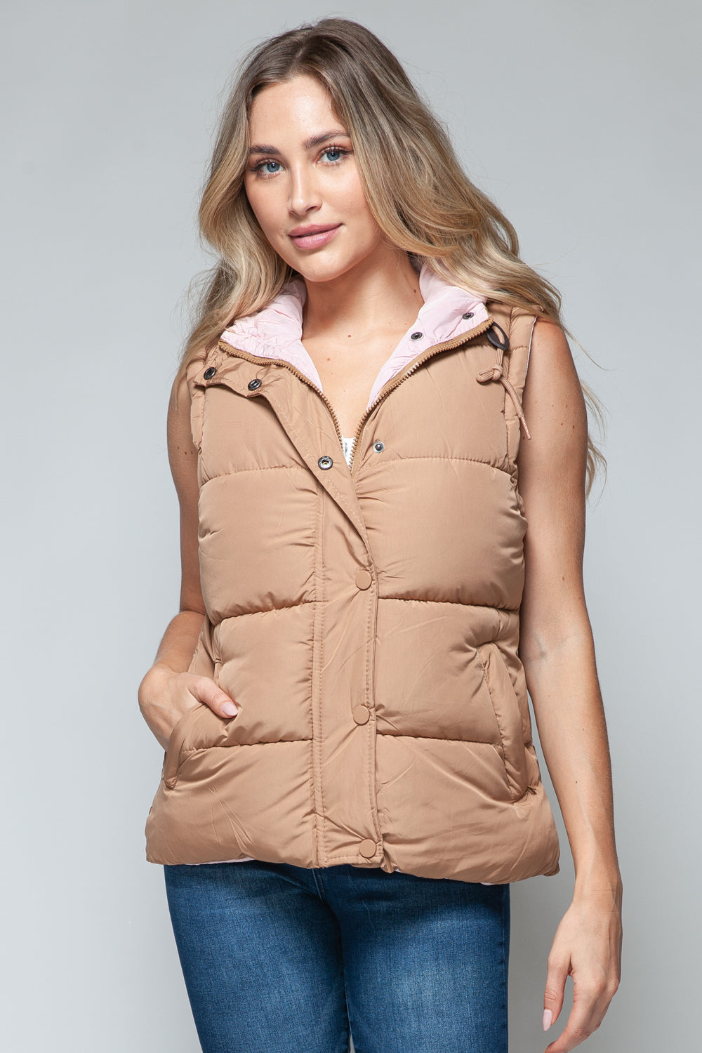 Brentley Vest - Camel