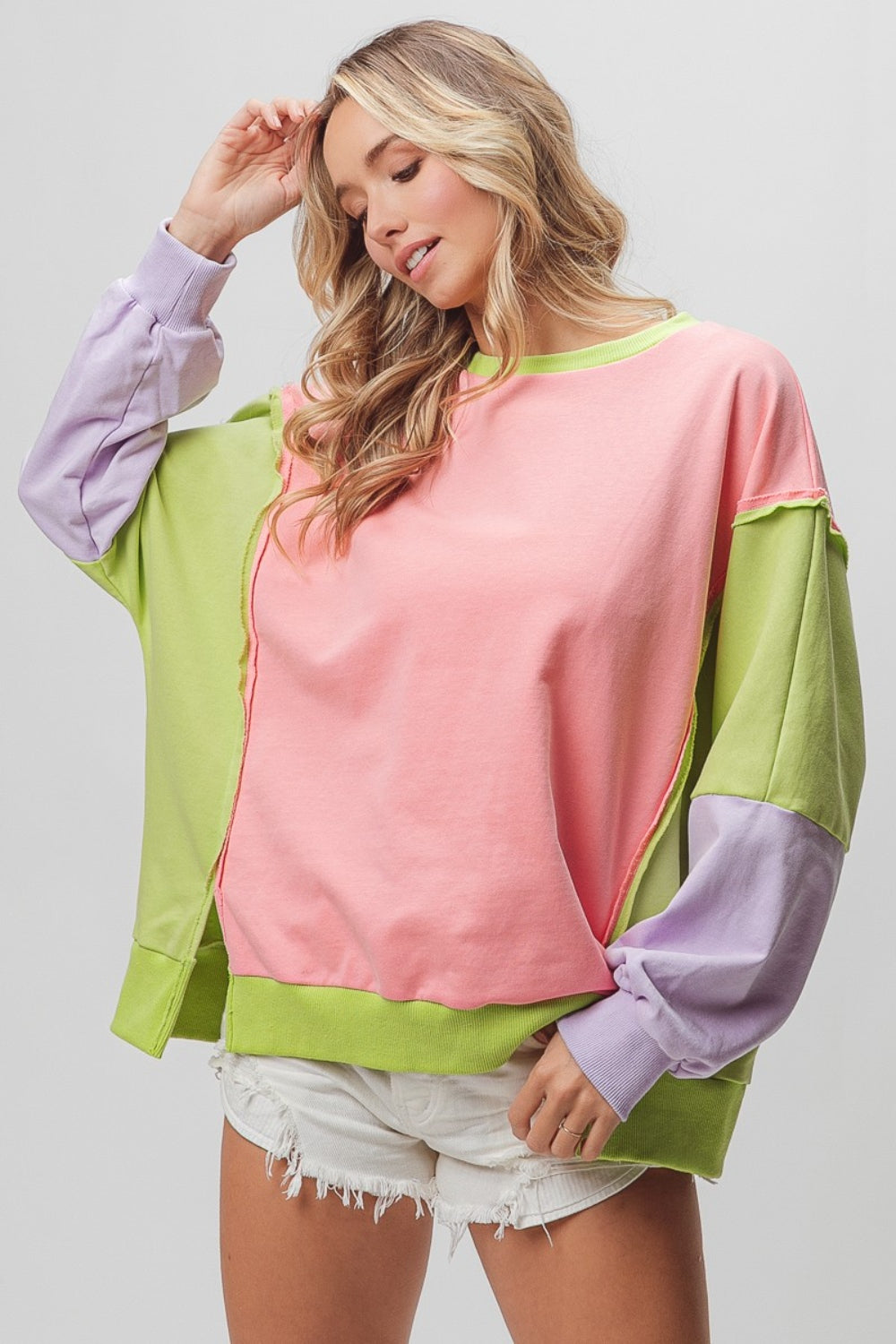 Corbin Sweatshirt - Pink